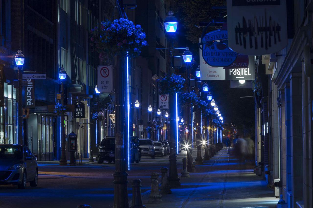 Aux Havres Urbains - Le Penthouse Du Kameleon Quebeque Exterior foto