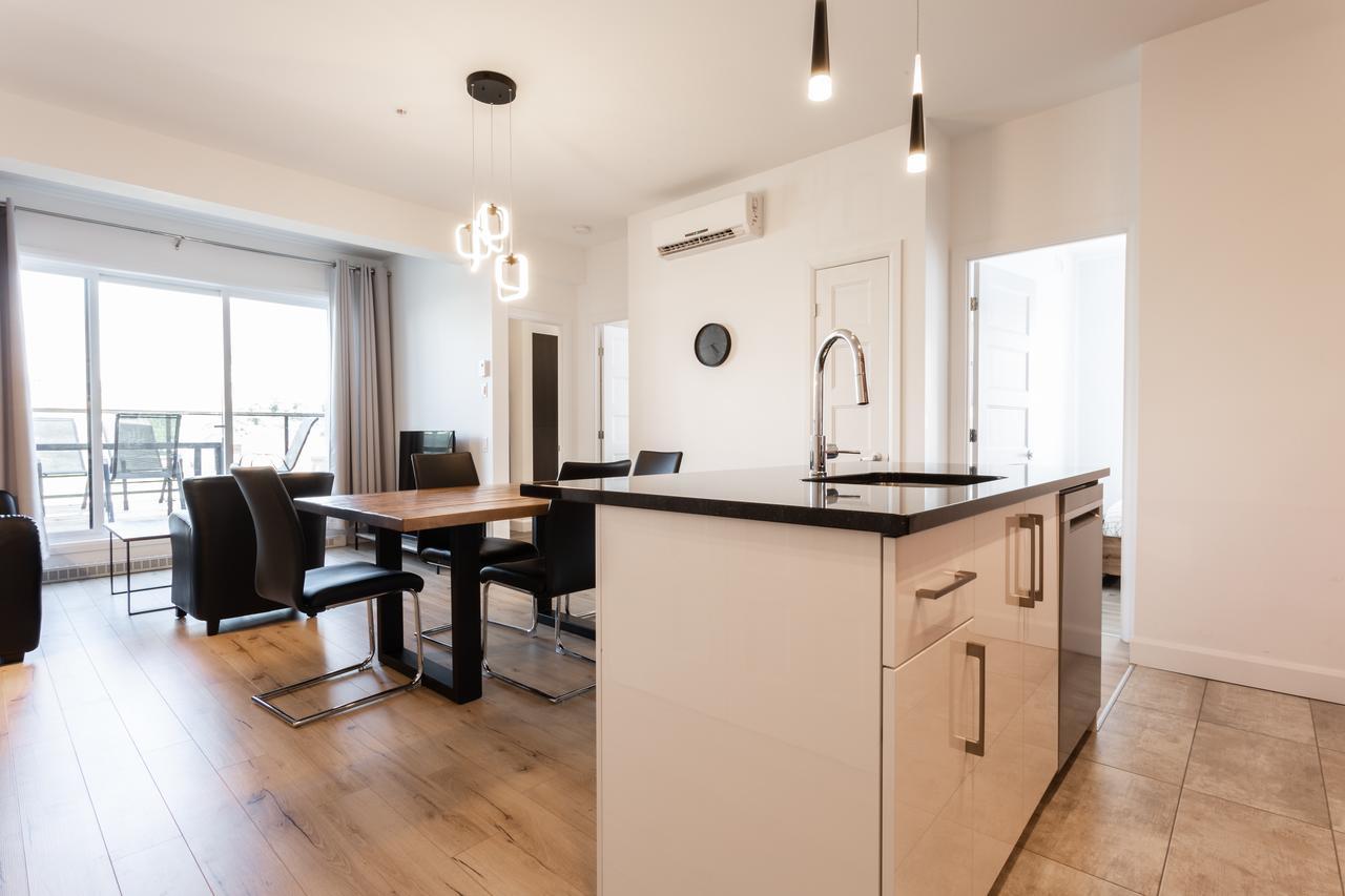 Aux Havres Urbains - Le Penthouse Du Kameleon Quebeque Exterior foto