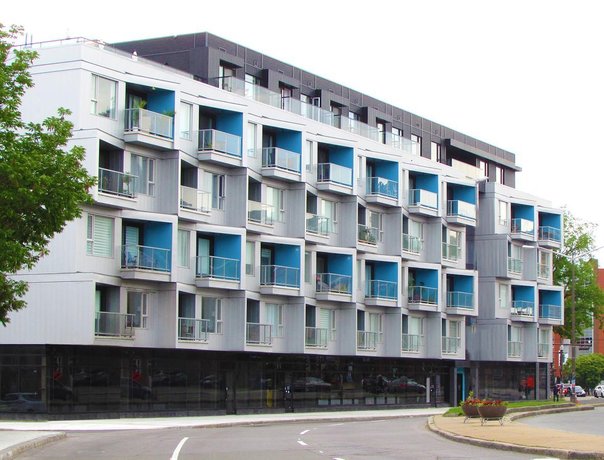 Aux Havres Urbains - Le Penthouse Du Kameleon Quebeque Exterior foto