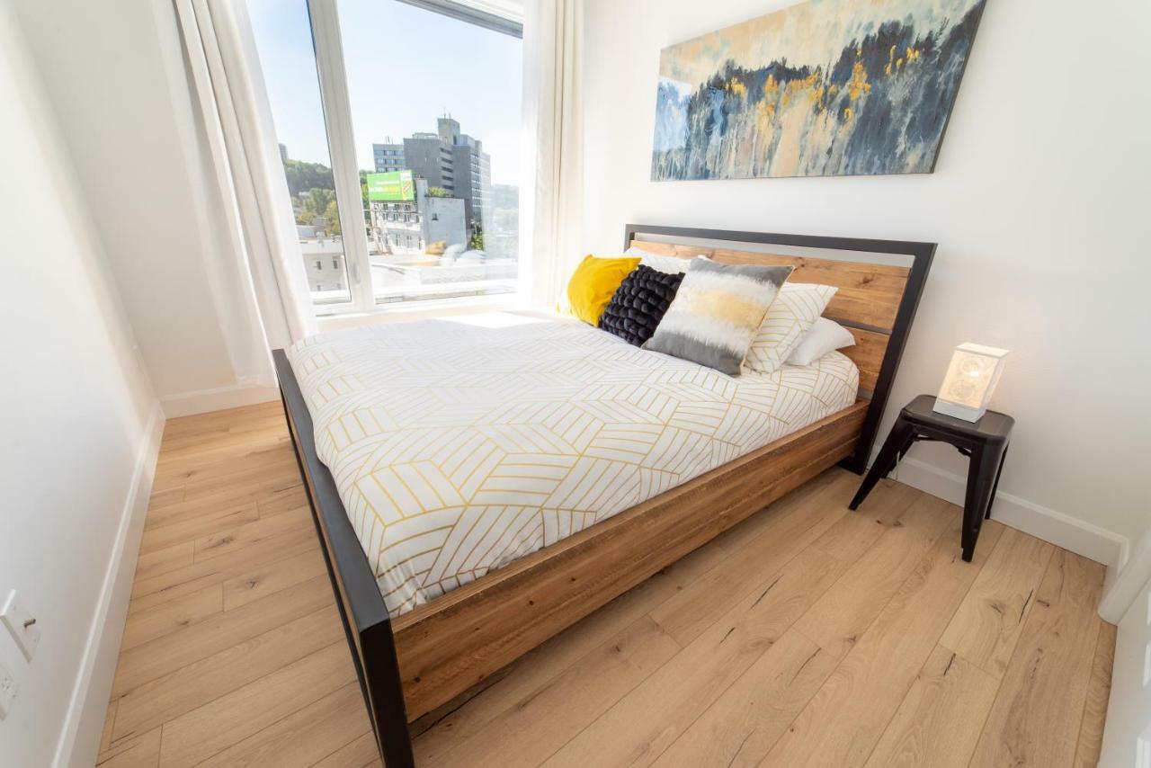 Aux Havres Urbains - Le Penthouse Du Kameleon Quebeque Exterior foto